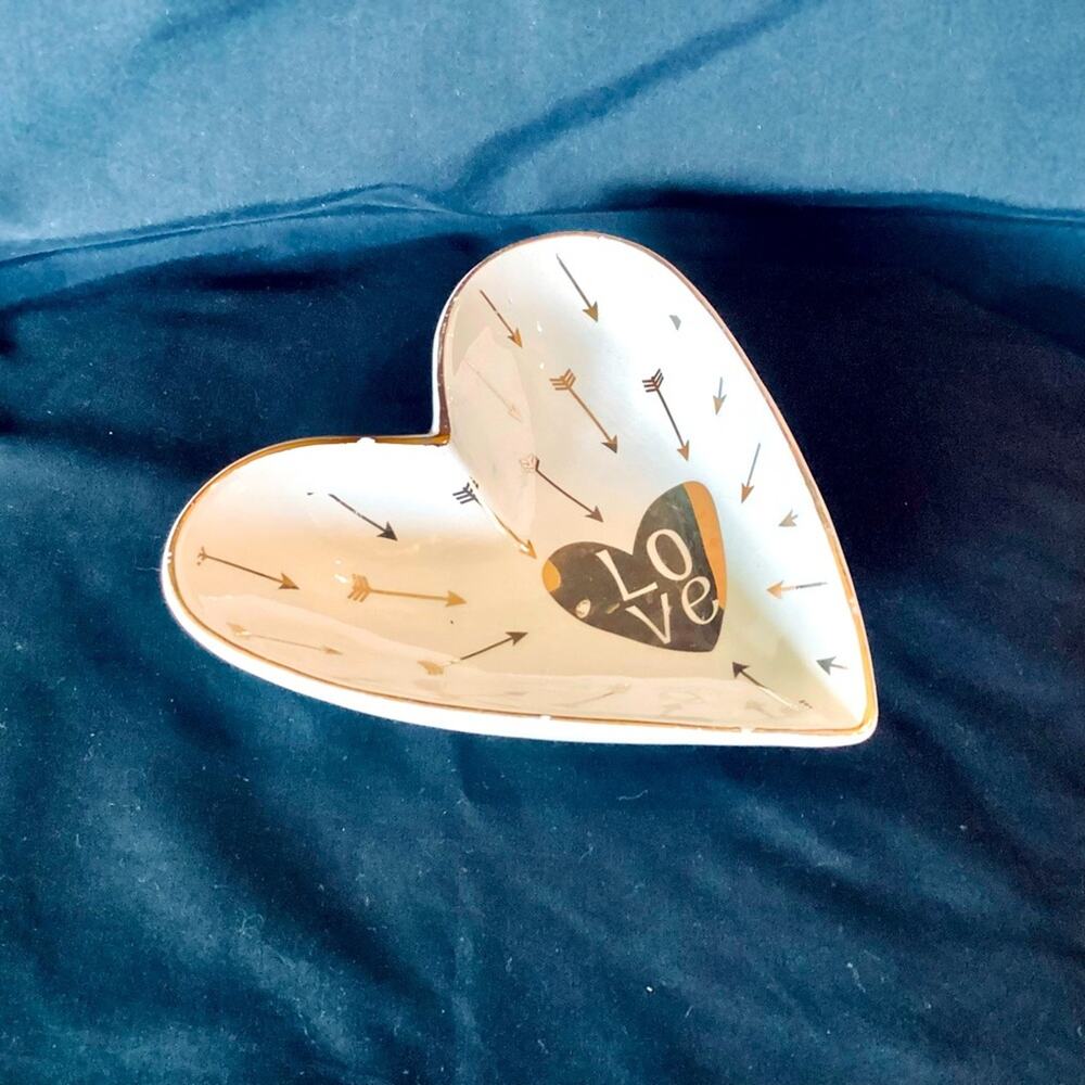 Love Heart Shaped Candy Dish